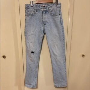 Zara Jeans high rise, w30, inseam 30 inch